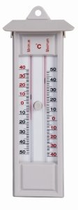 최고최저온도계(무수은,아날로그)